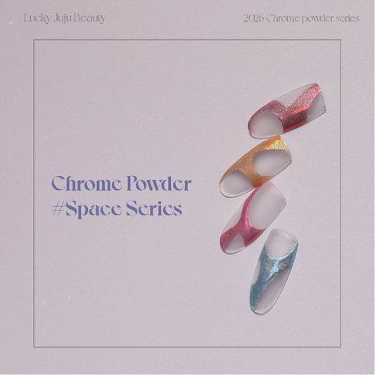 Chrome Powder #Space 4 Multicolor Holographic Chrome Powder