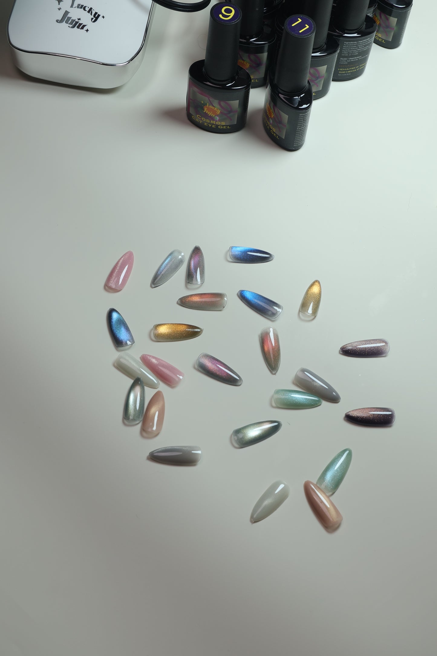 Cosmos Cat Eye Gel Set, 12 Colours