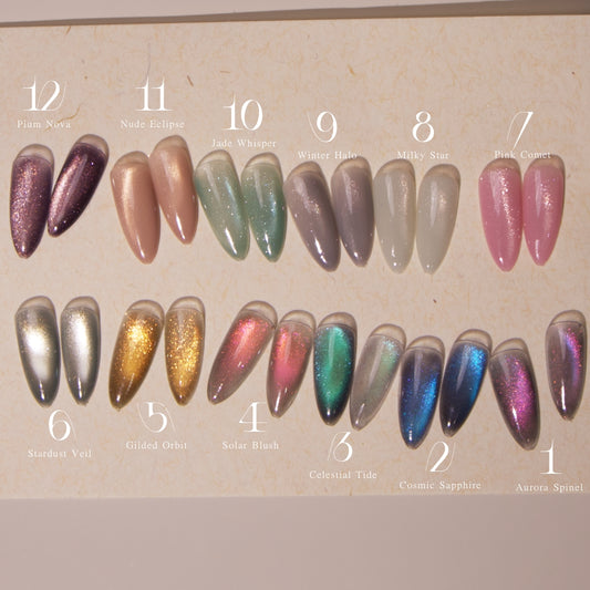 01 Aurora Spinel, Cosmos Cat Eye Gel