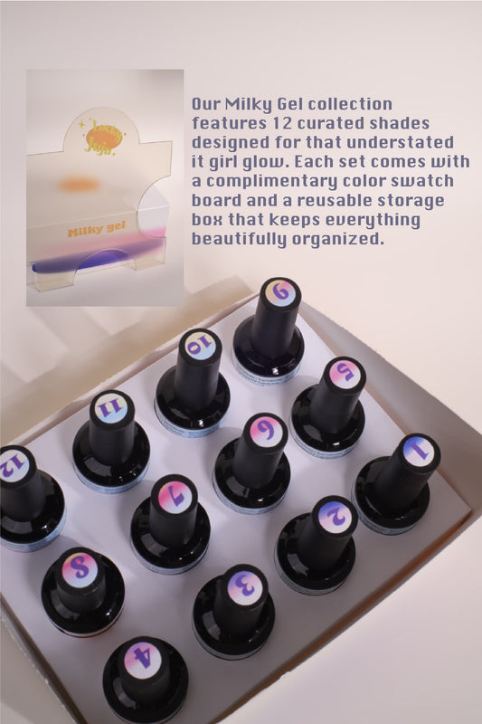 Milky gels whole sets