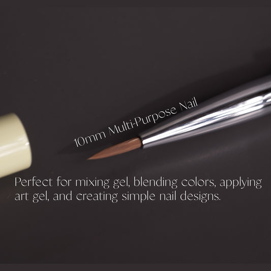 10mm Multi-Purpose Nail Art Brush