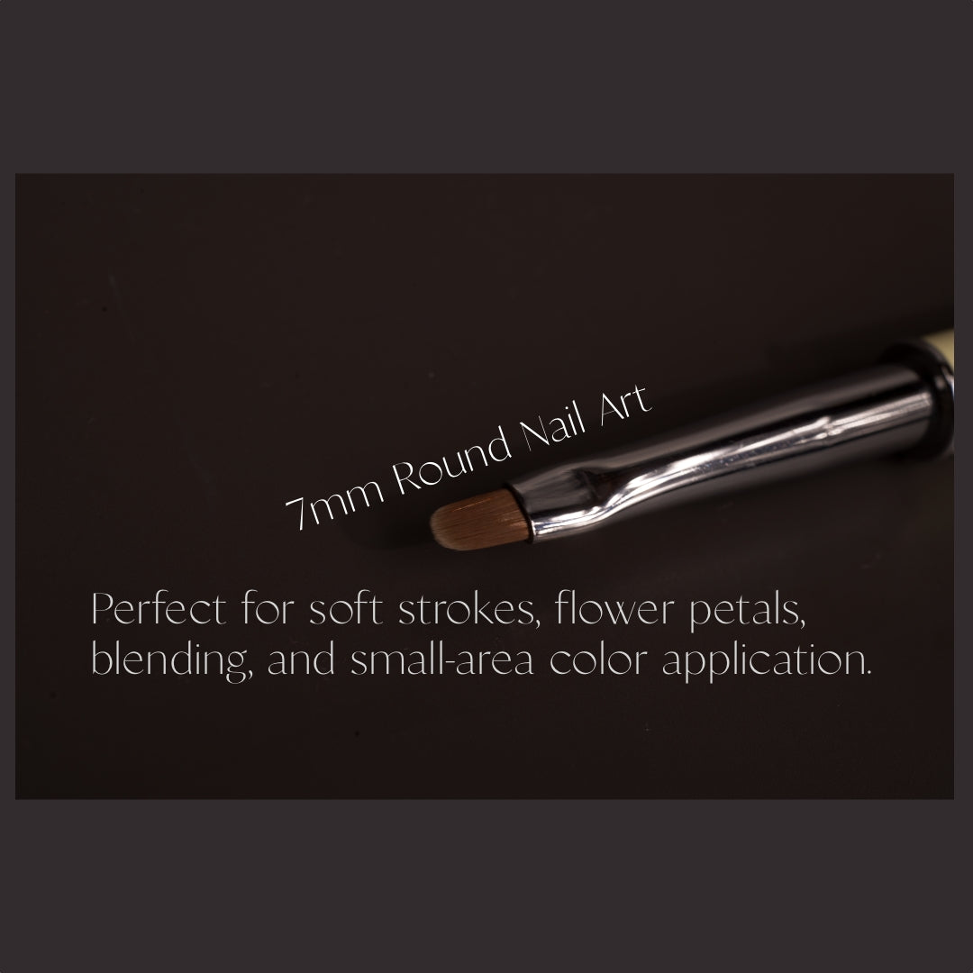 7mm Round Nail Art Brush