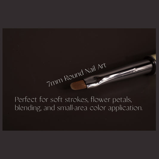 7mm Round Nail Art Brush