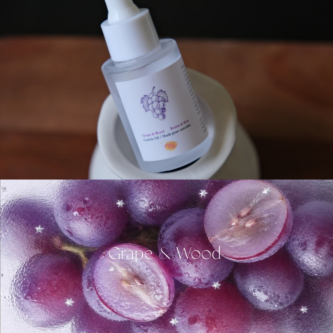 Grape & Wood Cuticle Oil, 30ml