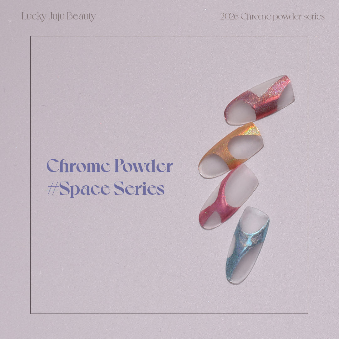 Chrome Powder #Space 1 Multicolor Holographic Chrome Powder