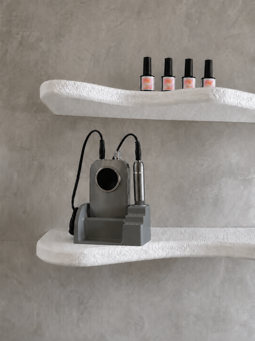 Nail Drill, Silver Grey