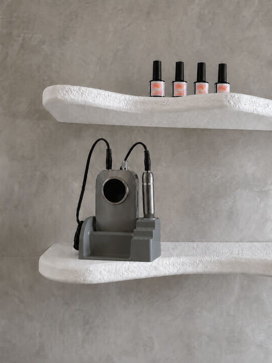 Nail Drill, Silver Grey