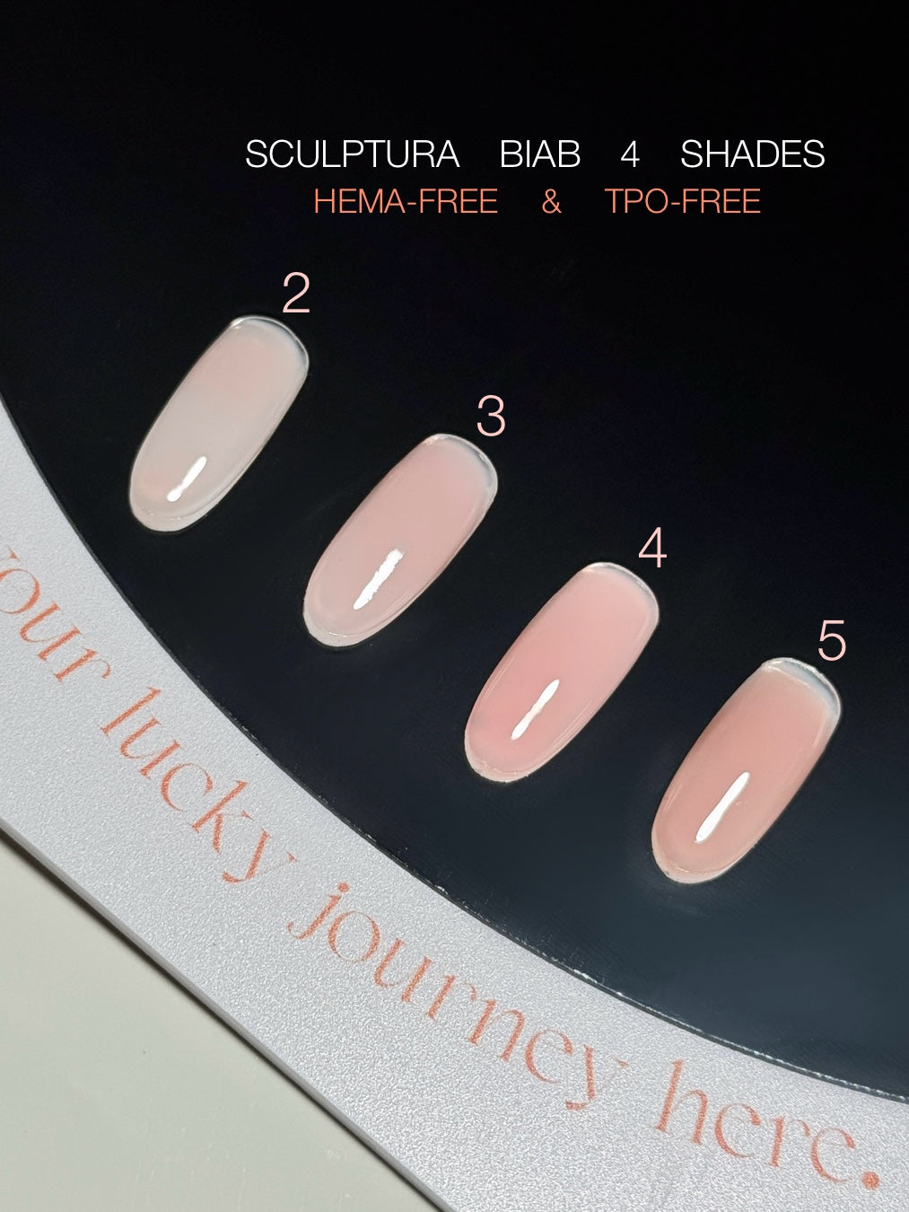 Sculptura BIAB Set, 5 Skin Tone Friendly Shades