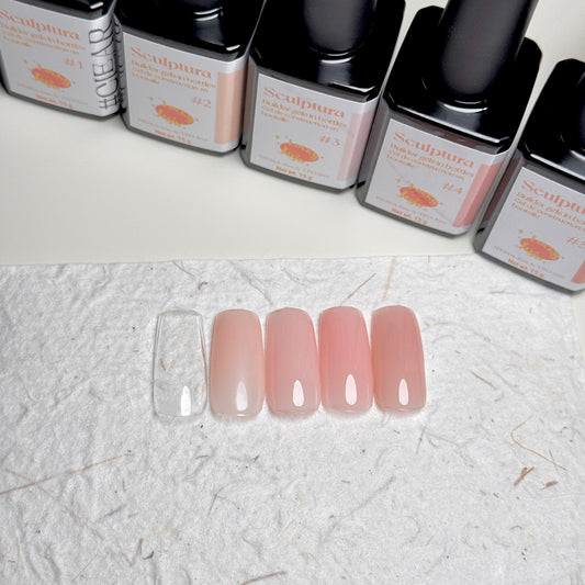 Sculptura BIAB Set, 5 Skin Tone Friendly Shades