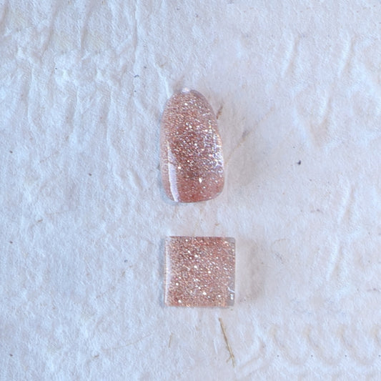 Sun Kisses 2 Sunlit Sand HEMA-Free Diamond Glitter Gel