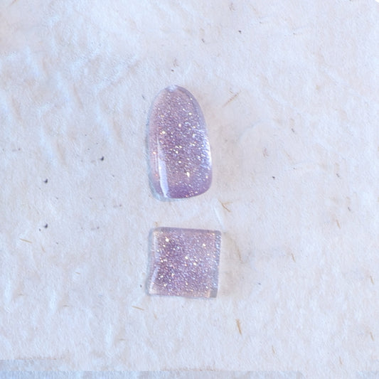 Sun Kisses 3 Lavender Glow HEMA-Free Diamond Glitter Gel