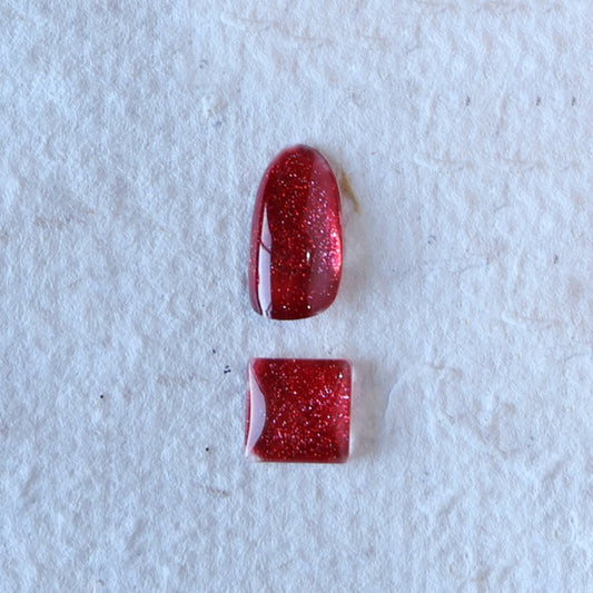 Sun Kisses 6 Cherry Pop HEMA-Free Diamond Glitter Gel