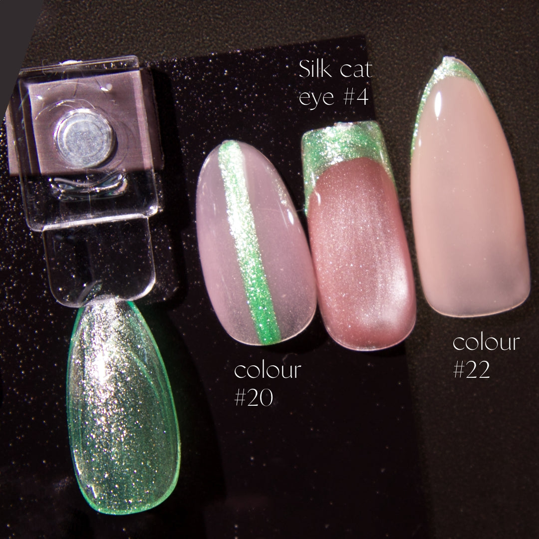 Argent Muse HEMA-Free Glitter Art Gel Collection, 6 Shades