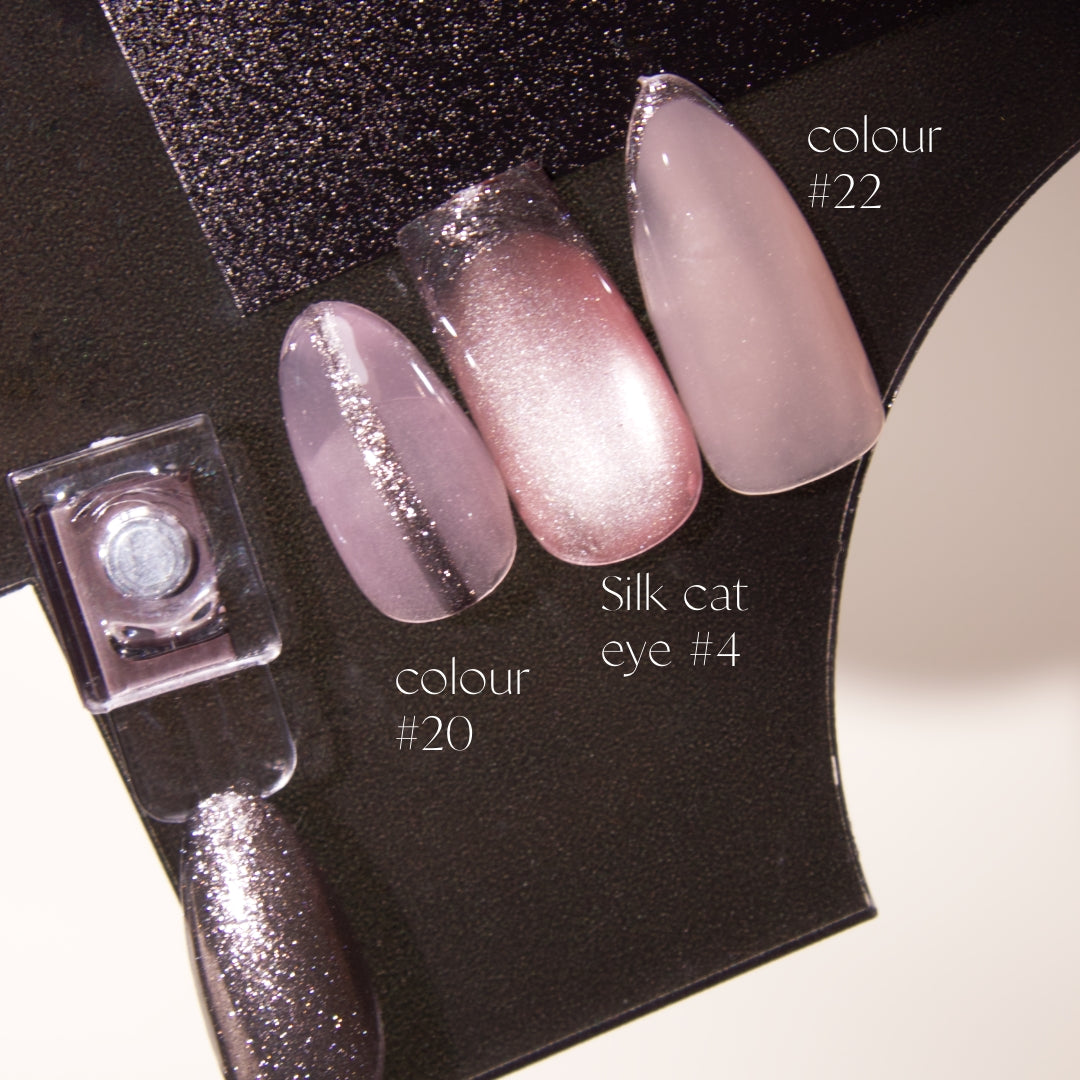 Argent Muse #05 Midnight Smoke, HEMA-Free Glitter Art Gel