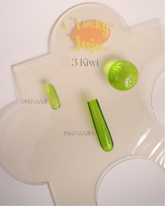 Candy#3 Kiwi green juicy clear smooth colour