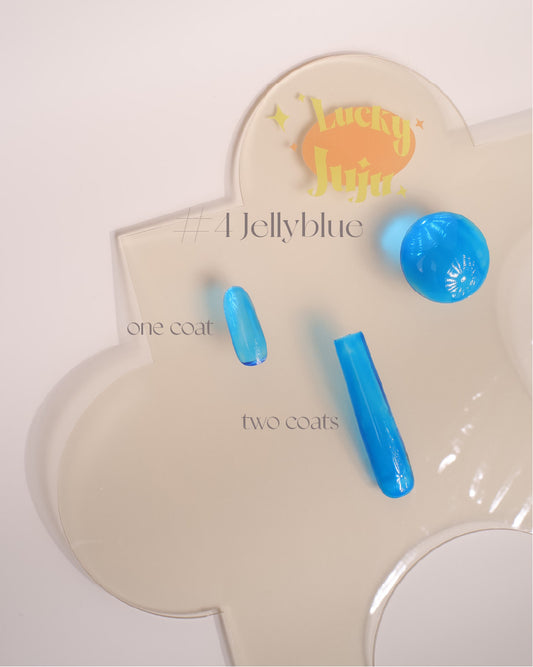 Candy#4 Jellyblue royal blue juicy clear smooth colour