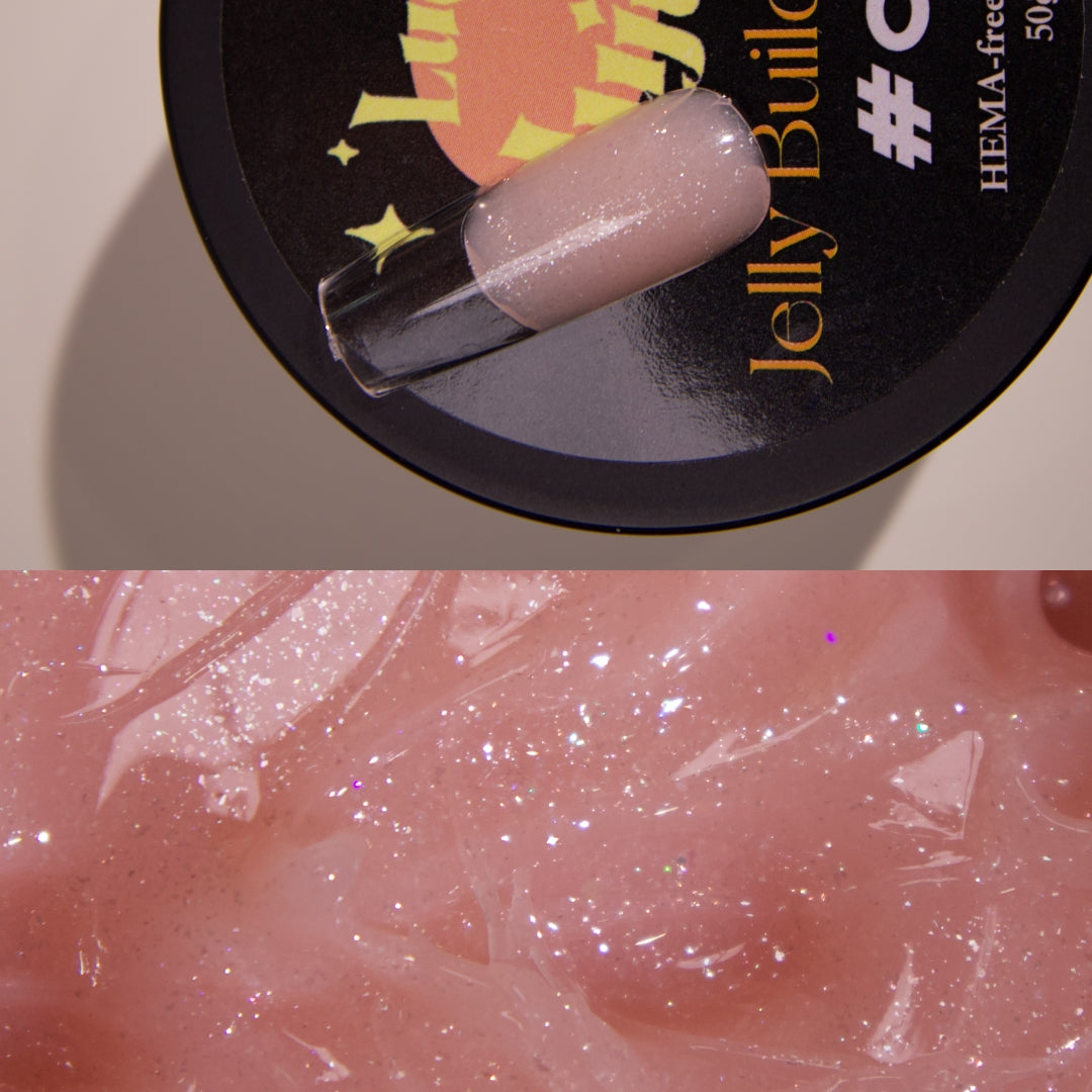Jelly Builder Gel #3 Rose Quartz, 50g