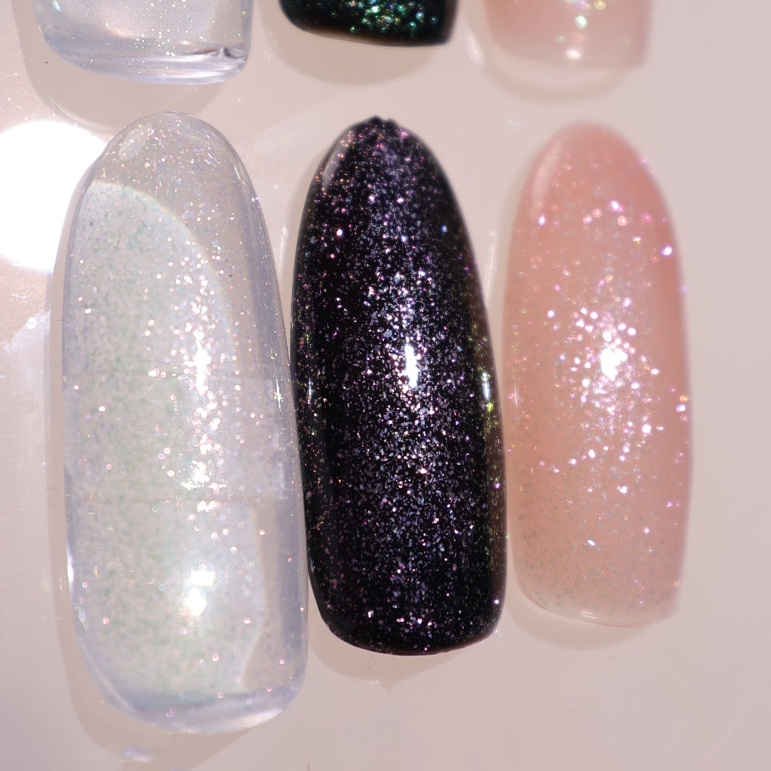 Moonlit Shimmer Top Coat #2 Pink Purple Shimmer