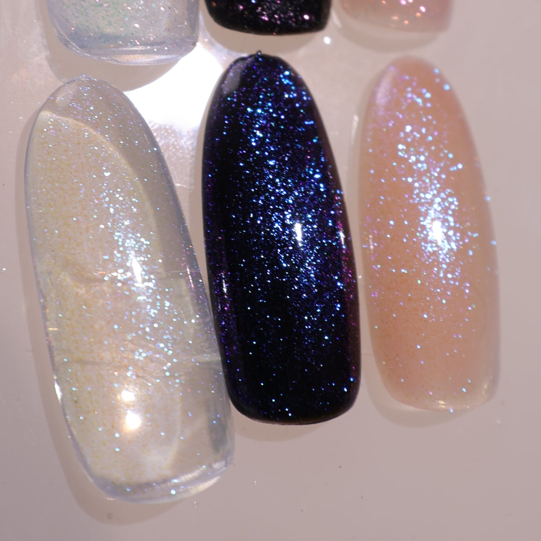 Moonlit Shimmer Top Coat #3 Blue Shimmer