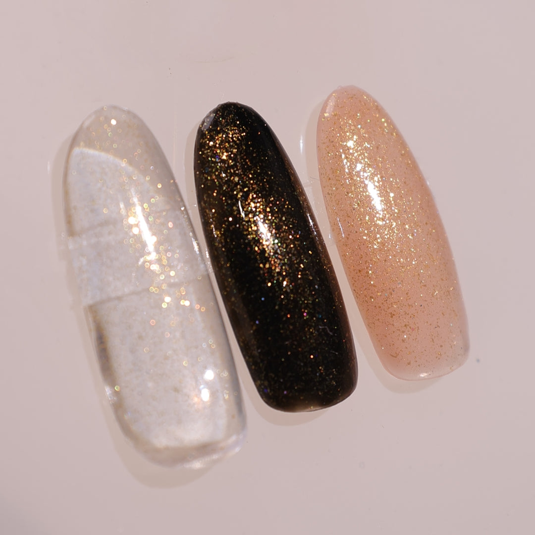 Moonlit Shimmer Top Coat #5 Gold Shimmer