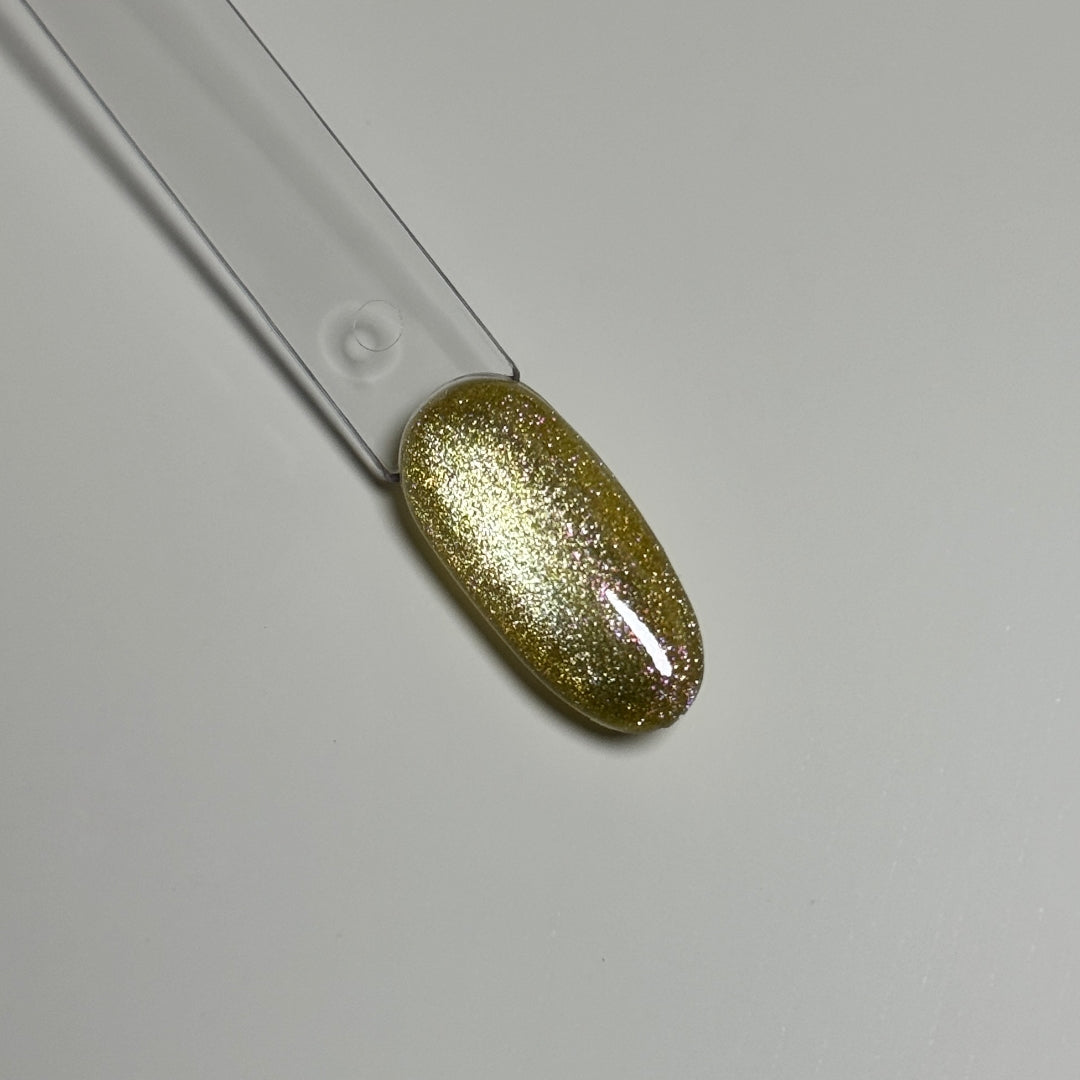 Sparkling cat eye gel 06 Golden Olive