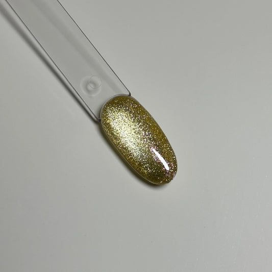 Sparkling cat eye gel 06 Golden Olive